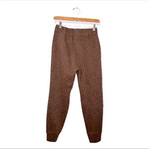 Abercrombie Leopard Sweatpants Size Small